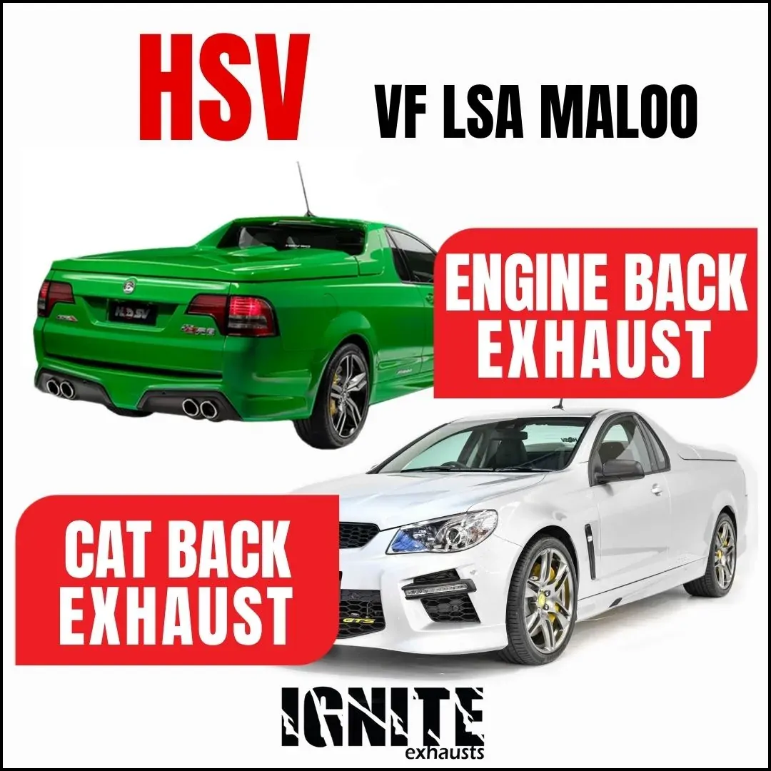 HSV VF LSA Maloo 6.2L Performance Exhaust Systems