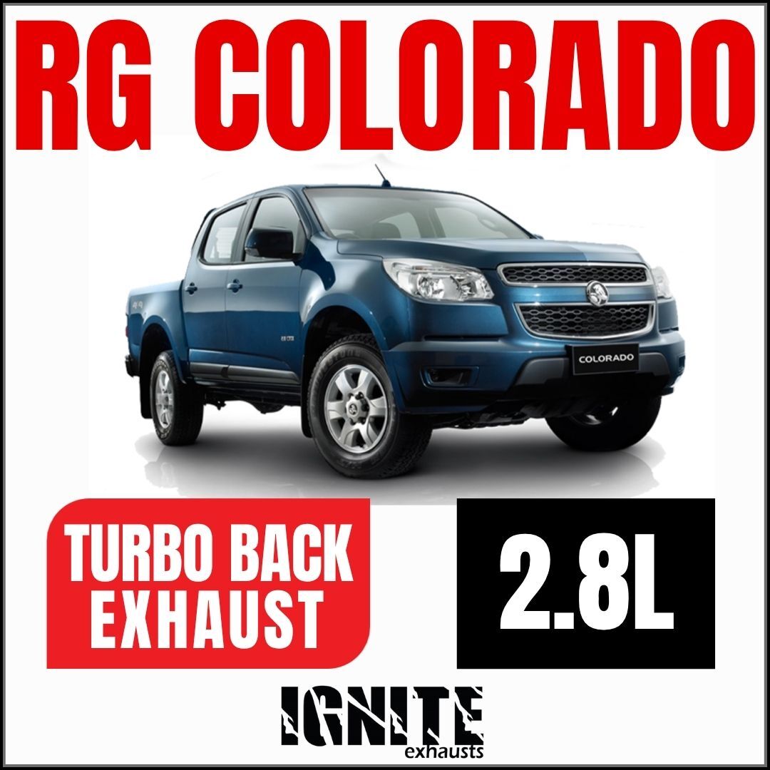 Holden RG Colorado Exhaust 2.8L 3" Turbo Back Systems image