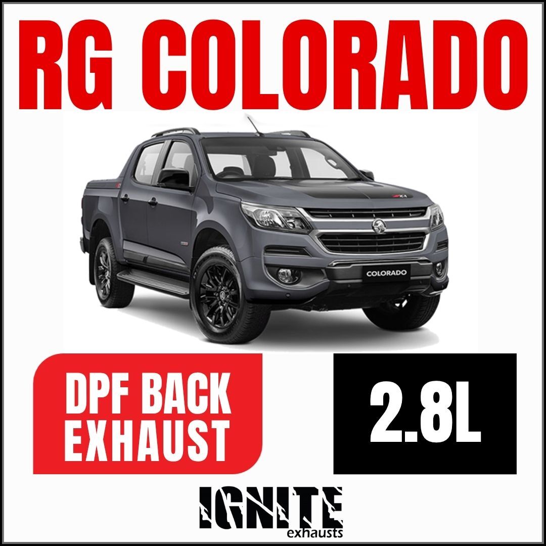 Holden RG Colorado Exhaust 2.8L DPF Back 3" Systems image