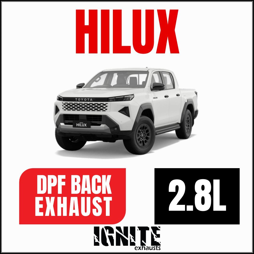 Toyota 2026 Hilux Exhaust 2.8L DPF Back