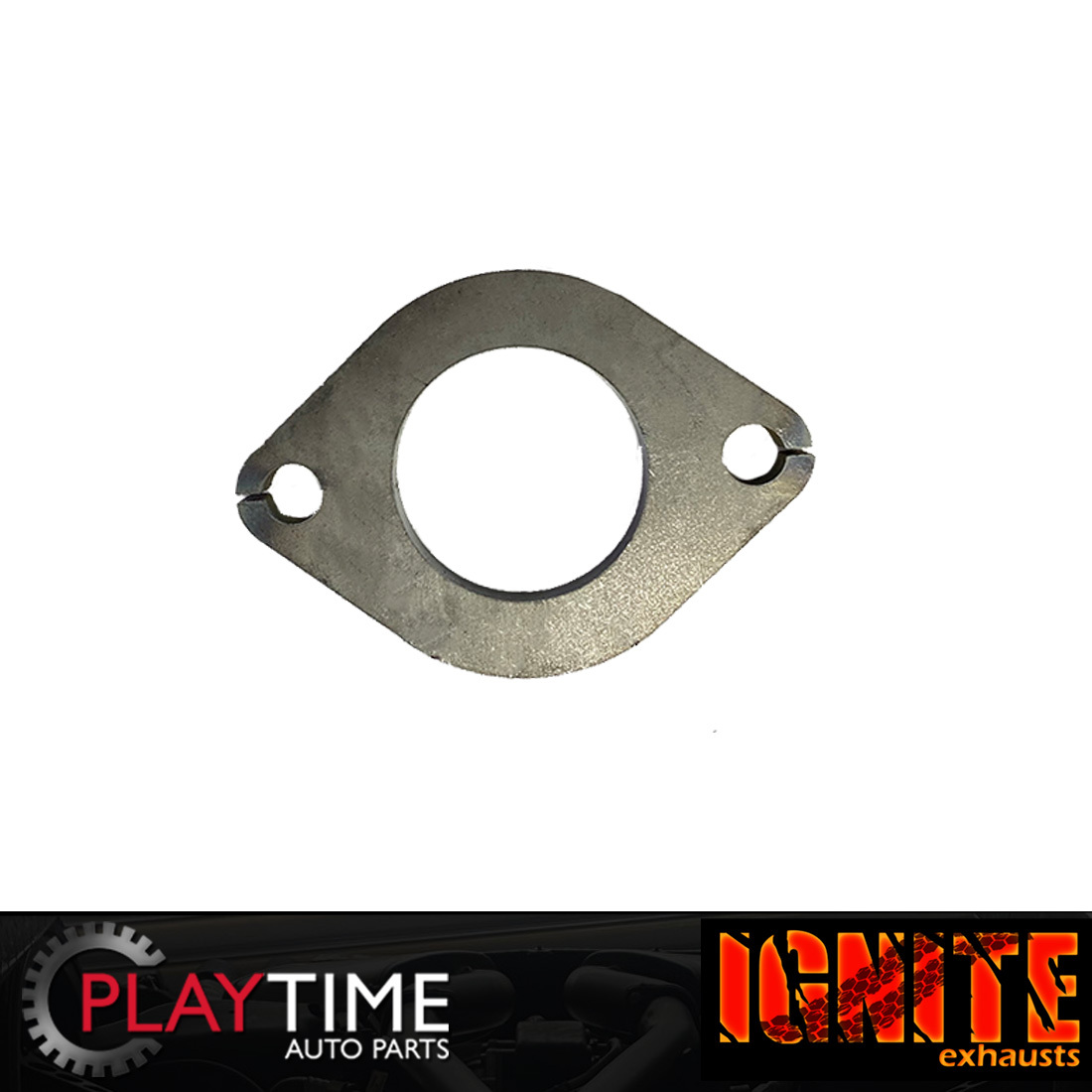 Ford Style 2 Bolt 2.25" Exhaust Flange Plate 57mm Playtime Exhausts