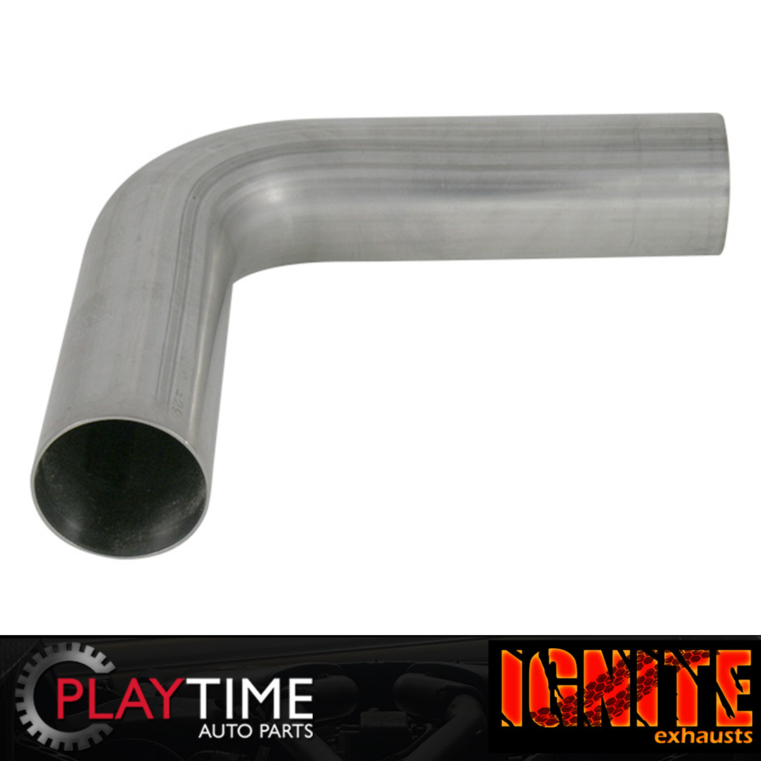 bent exhaust pipe