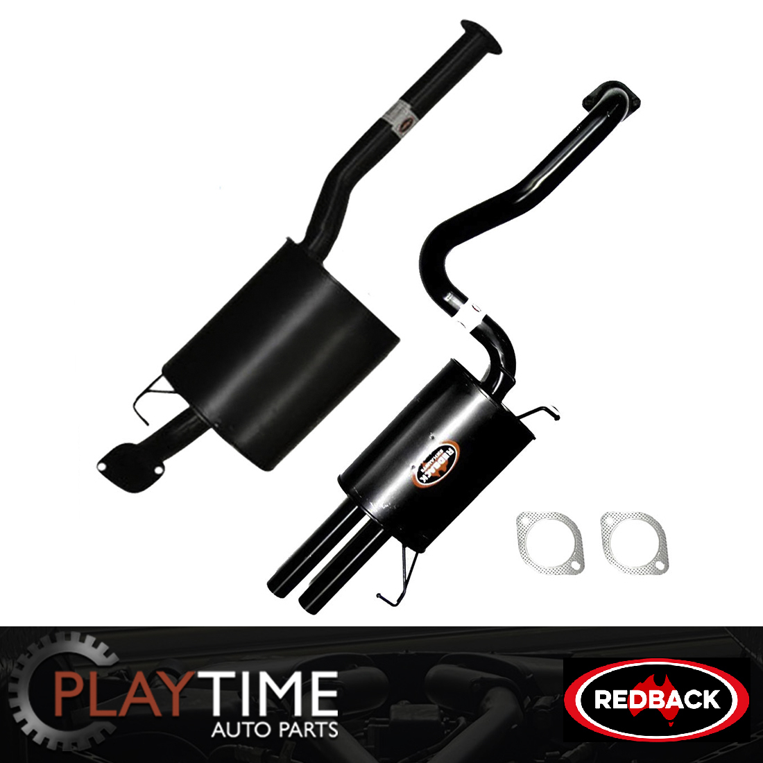 FG Falcon 2.5" Redback Dual Outlet Sports Exhaust Playtime