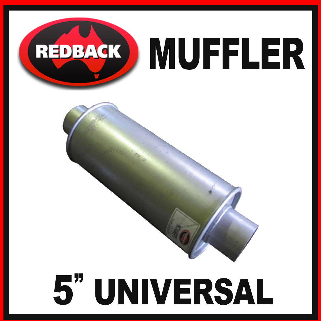 Redback 5" Universal Muffler Playtime Exhausts