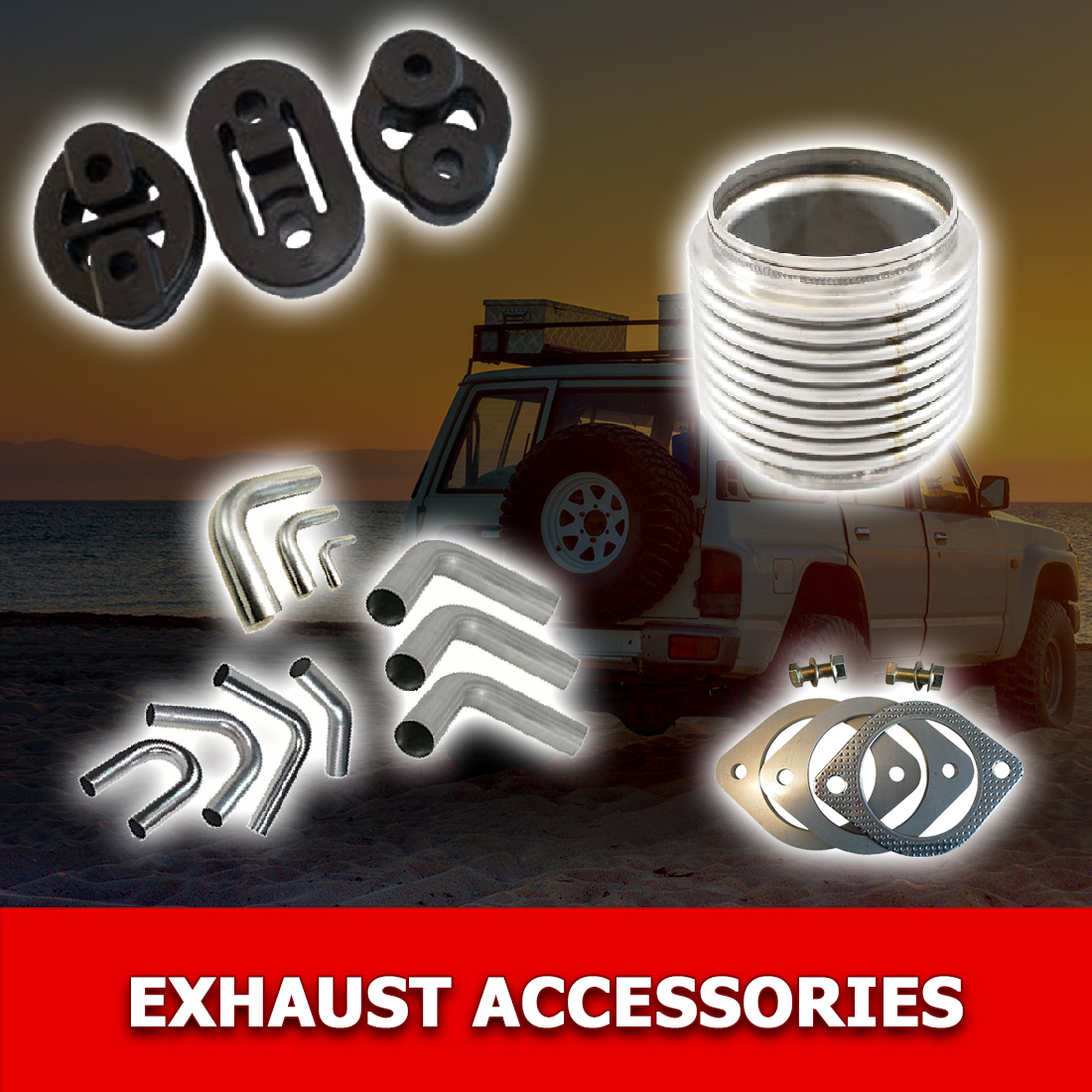 Playtime Auto Parts. Performance Exhaust Accessories.
