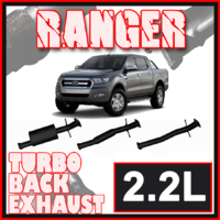 Ford PX Ranger Exhaust 2.2L 3 Inch Systems