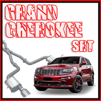 Jeep Grand Cherokee Exhaust SRT 6.4L 3" Cat Back Systems