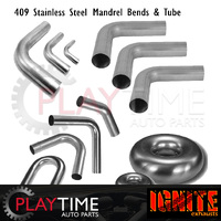 2 1/2" 409 Stainless Steel Mandrel Bends and Exhaust Pipe