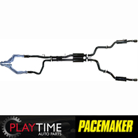 DT Ram 1500 3" Pacemaker Headers and Cats and Full Exhaust System with Rear Muffler Kit
