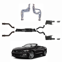 Ford Mustang Convertible 5.0L Headers, Cats and Twin 3" Inch Exhaust System for RH Drive Only