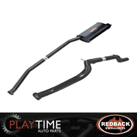 Redback 2 1/2" Ford Falcon AU Ute Cat Back System - Single Outlet Rear