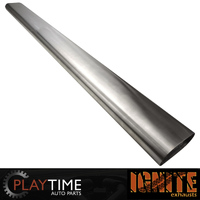 3" Oval Exhaust Tube 1m 304 Stainless Steel