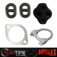 Exhaust Fitting Kit with Rubber Hangers for Holden VN VP VR VS VQ Commodore