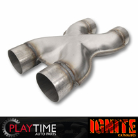 3" Stainless Steel Sports Exhaust X Pipe