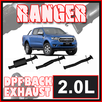 Ford Ranger Exhaust 2.0L PX3 Model 3 Inch Systems