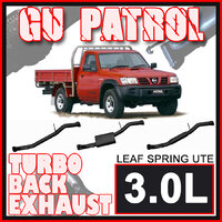 Nissan GU Patrol Exhaust Leaf Spring Ute 3L 3" Inch Systems