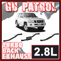 Nissan GU Patrol Exhaust Wagon 2.8L 3" Inch Systems