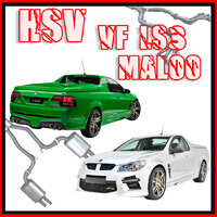 HSV VF LS3 Maloo 6.2L Performance Exhaust Systems