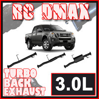 Isuzu RC D-Max Exhaust 3L 2007 to 2012 3" Turbo Back Systems