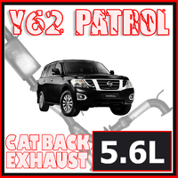 Nissan Y62 Patrol Exhaust SUV 5.6L 3" Inch Systems